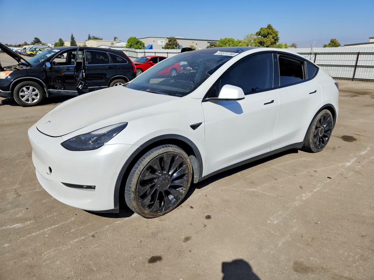 2022 TESLA MODEL Y | 7SAYGDEF6NF389208 | UPCARS