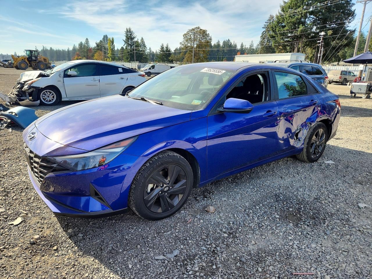 2021 HYUNDAI ELANTRA SEL | KMHLM4AGXMU144184 | UPCARS