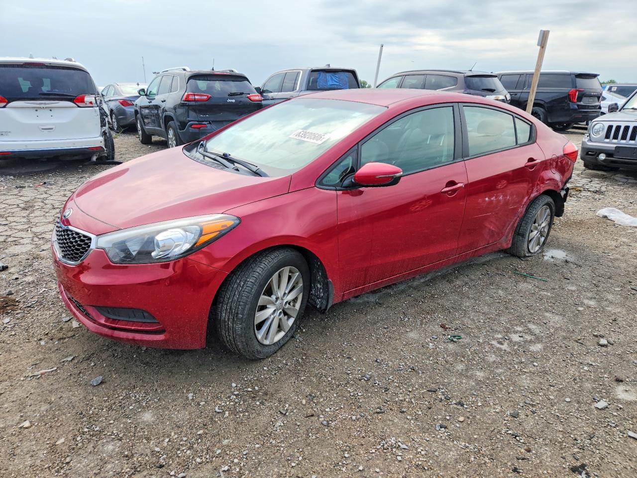 2014 KIA FORTE LX | KNAFX4A60E5102776 | UPCARS