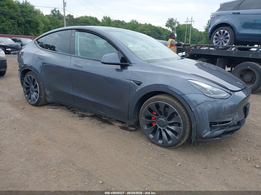 2022 TESLA MODEL Y PERFORMANCE DUAL MOTOR ALL-WHEEL DRIVE | 7SAYGDEF6NF326688 | UPCARS