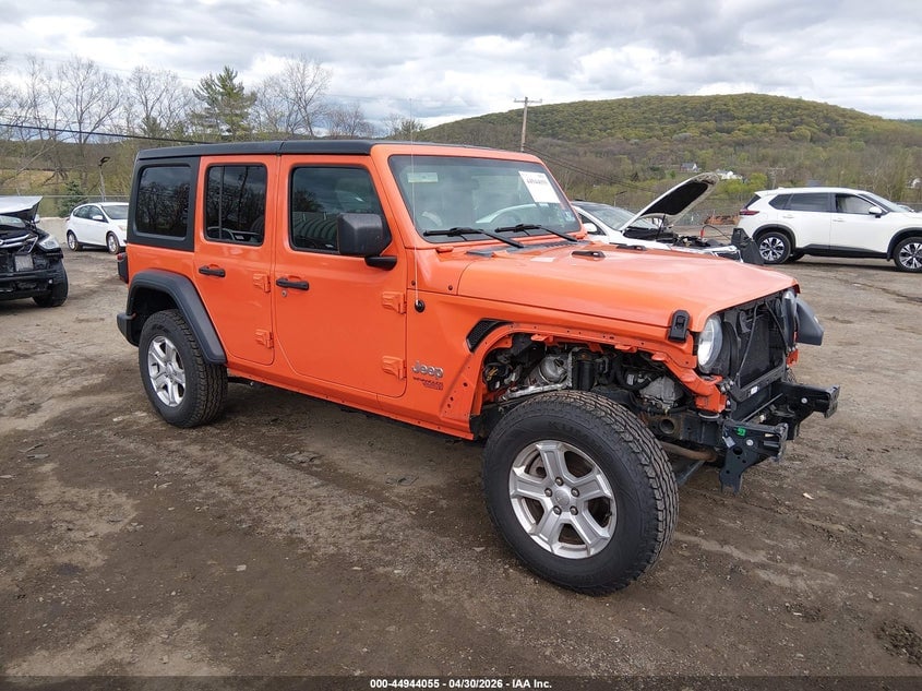 2019 JEEP WRANGLER UNLIMITED SPORT S 4X4 | 1C4HJXDGXKW533148 | UPCARS