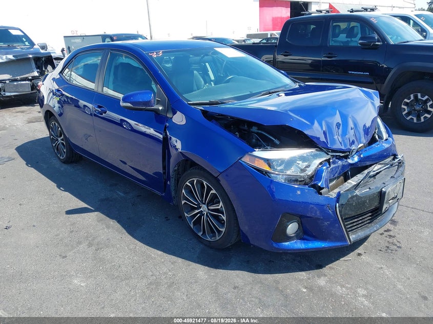 2015 TOYOTA COROLLA S PLUS | 2T1BURHE4FC232861 | UPCARS