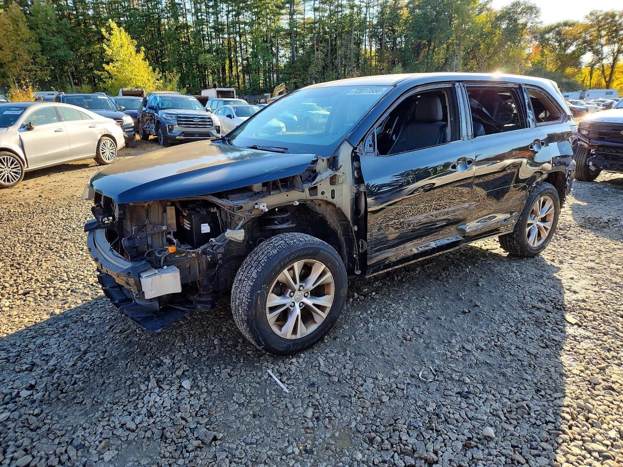 2014 TOYOTA HIGHLANDER LE PLUS | 5TDBKRFH3ES039707 | UPCARS