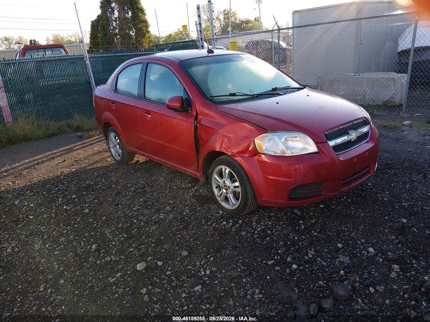 2011 CHEVROLET AVEO LT W/1LT | KL1TD5DE4BB186788 | UPCARS