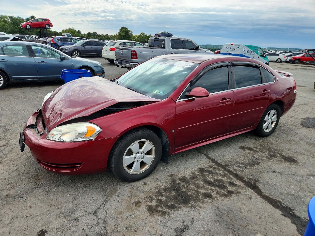 2009 CHEVROLET IMPALA 1LT | 2G1WT57K191285565 | UPCARS