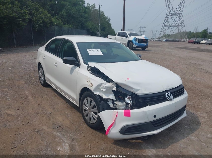 2013 VOLKSWAGEN JETTA 2.0L S | 3VW2K7AJ2DM232747 | UPCARS