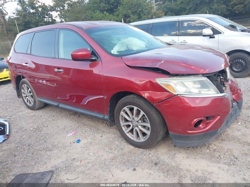 2015 NISSAN PATHFINDER S | 5N1AR2MN7FC628636 | UPCARS