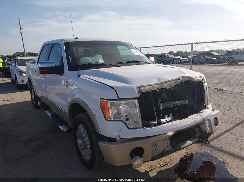 2010 FORD F-150 FX2 SPORT/HARLEY-DAVIDSON/KING RANCH/LARIAT/PLATINUM/XL/XLT | 1FTFW1CV9AKB04255 | UPCARS