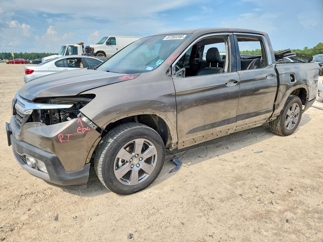 2020 HONDA RIDGELINE RTL | 5FPYK3F79LB016178 | UPCARS