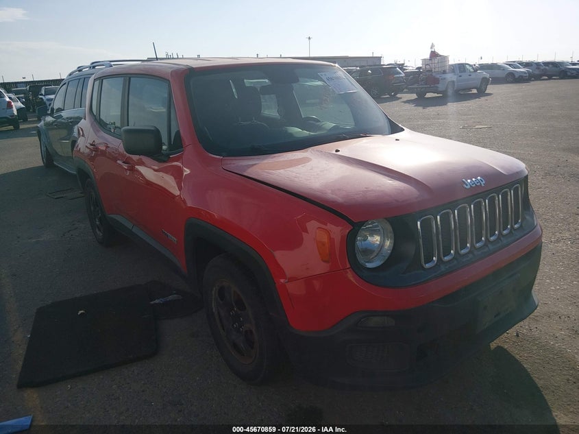 2017 JEEP RENEGADE SPORT | ZACCJAAB1HPF04949 | UPCARS