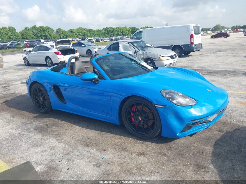 2023 PORSCHE 718 BOXSTER GTS 4.0 | WP0CD2A84PS216370 | UPCARS