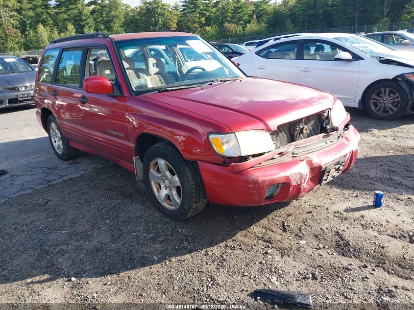 2001 SUBARU FORESTER S | JF1SF656X1G732562 | UPCARS