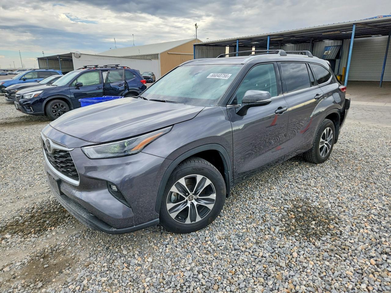 2022 TOYOTA HIGHLANDER XLE | 5TDGZRBH7NS189438 | UPCARS