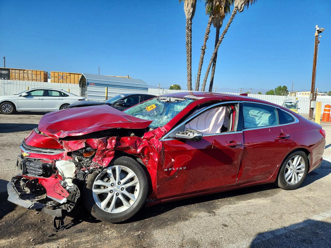 2018 CHEVROLET MALIBU LT | 1G1ZD5ST7JF200493 | UPCARS