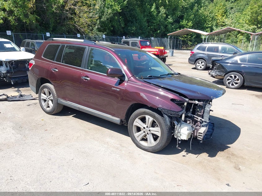 2012 TOYOTA HIGHLANDER LIMITED V6 | 5TDDK3EHXCS142031 | UPCARS