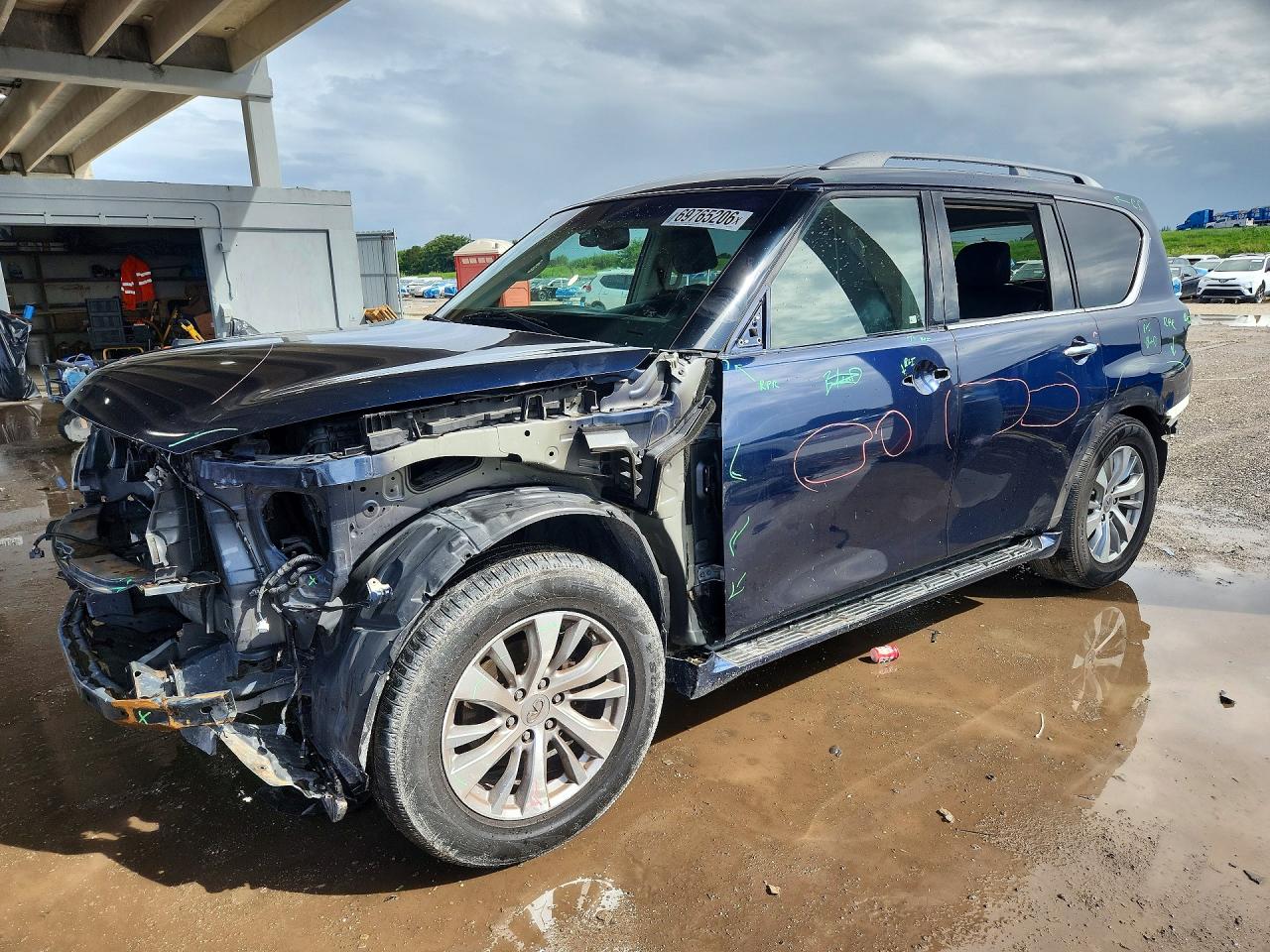 2017 INFINITI QX80 BASE | JN8AZ2NF1H9642659 | UPCARS