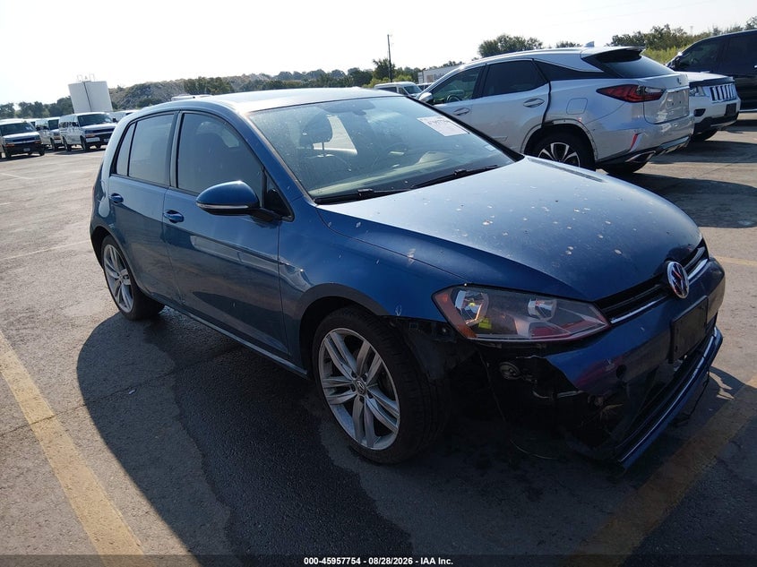 2017 VOLKSWAGEN GOLF TSI S 4-DOOR/TSI SE 4-DOOR/TSI SEL 4-DOOR/TSI WOLFSBURG EDITION 4-DOOR | 3VW217AU2HM015511 | UPCARS