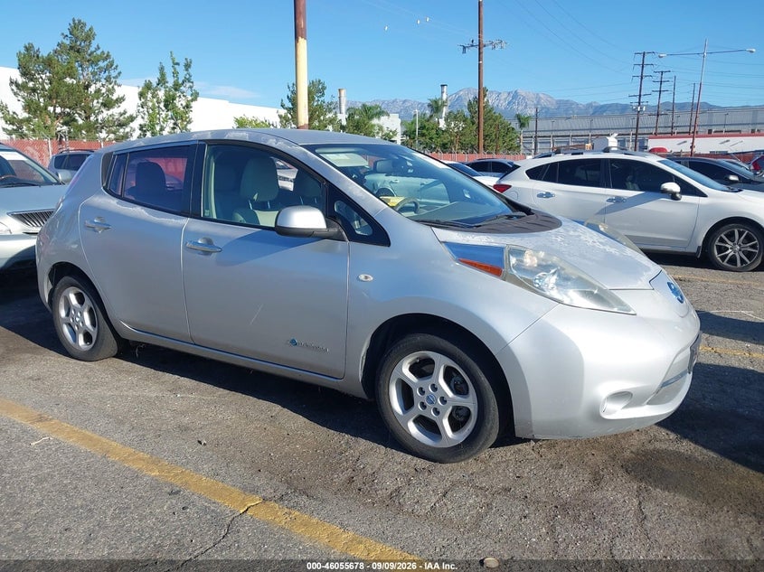 2012 NISSAN LEAF SL | JN1AZ0CP7CT015233 | UPCARS