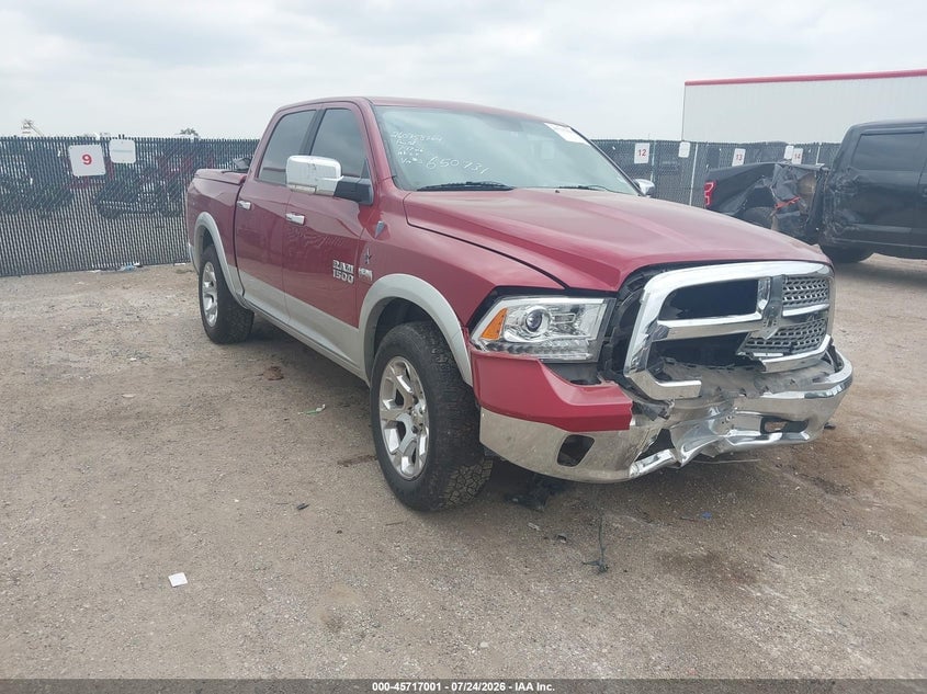2013 RAM 1500 LARAMIE | 1C6RR6NT4DS650731 | UPCARS