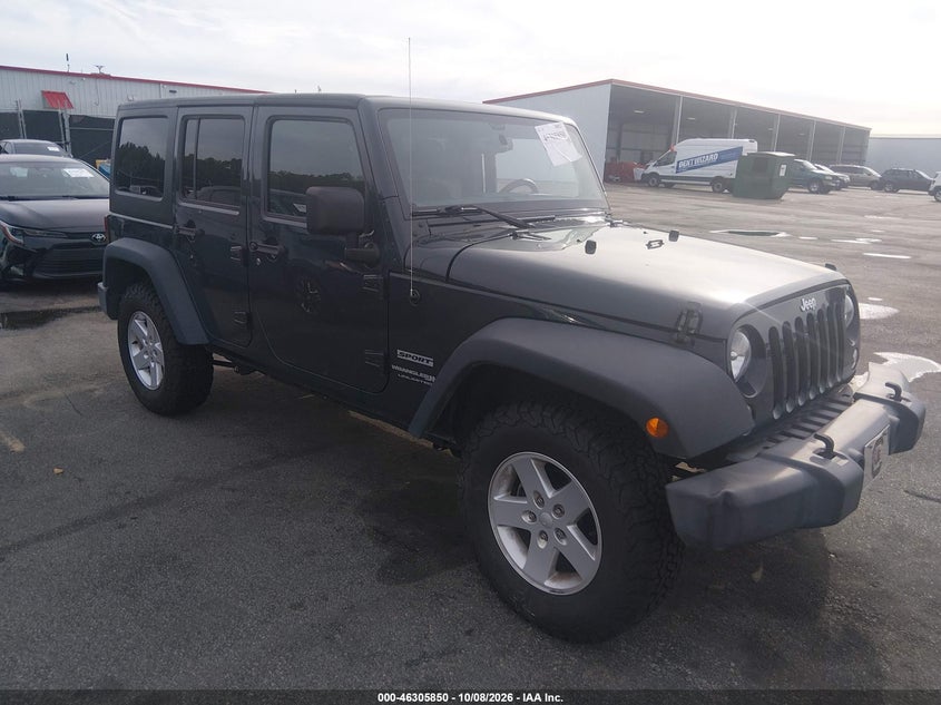 2018 JEEP WRANGLER JK UNLIMITED SPORT S 4X4 | 1C4HJWDG4JL918683 | UPCARS