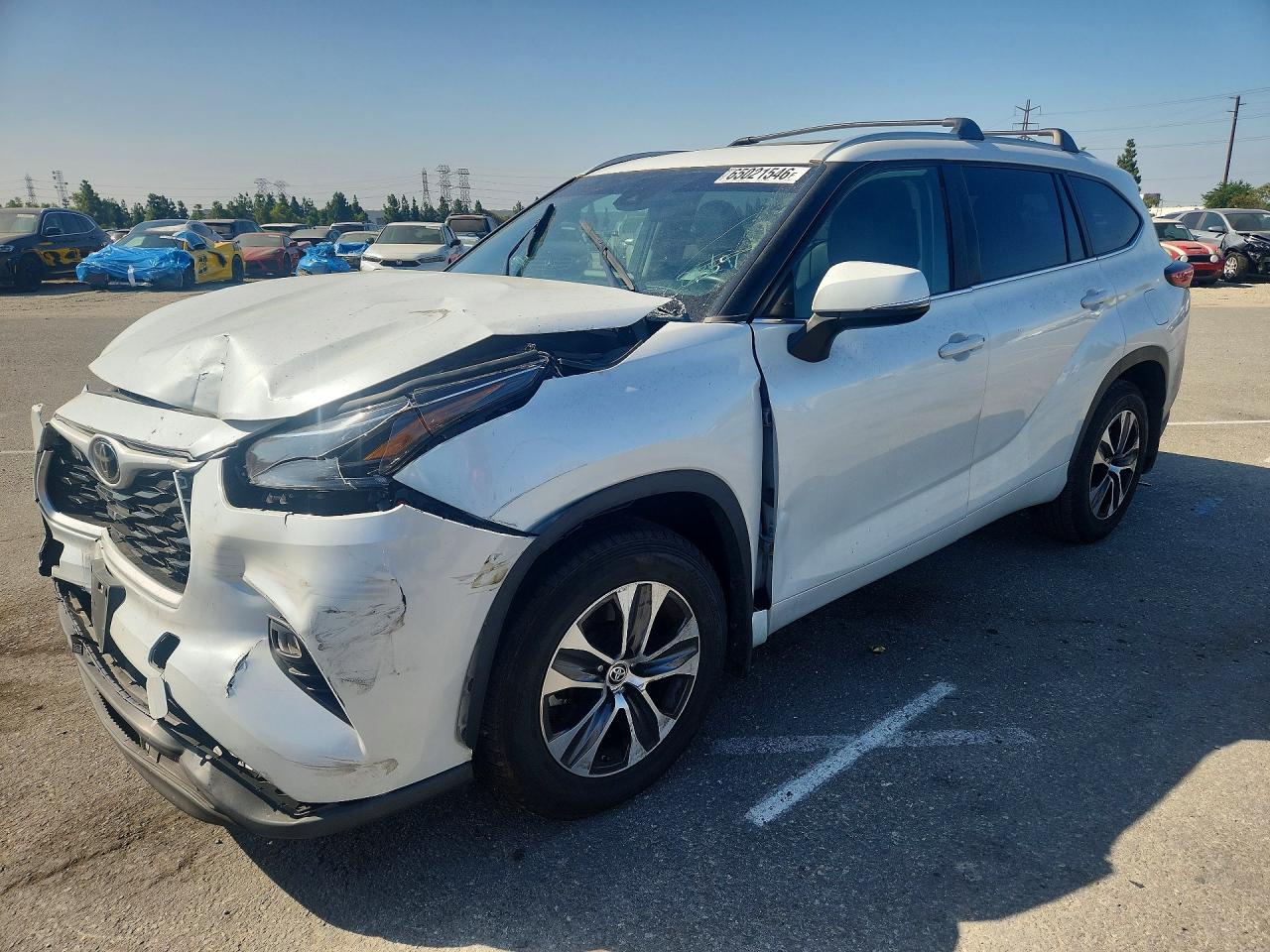 2023 TOYOTA HIGHLANDER | 5TDKDRAH6PS020072 | UPCARS