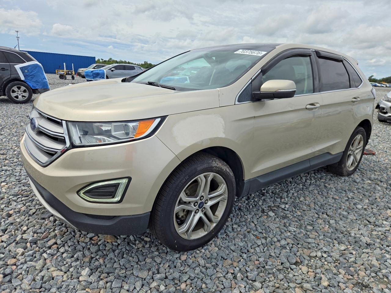 2018 FORD EDGE TITANIUM | 2FMPK3K96JBB41589 | UPCARS