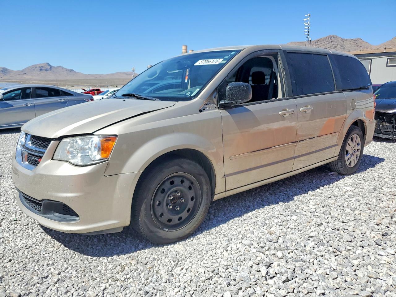 2016 DODGE CARAVAN SE | 2C4RDGBG9GR168475 | UPCARS