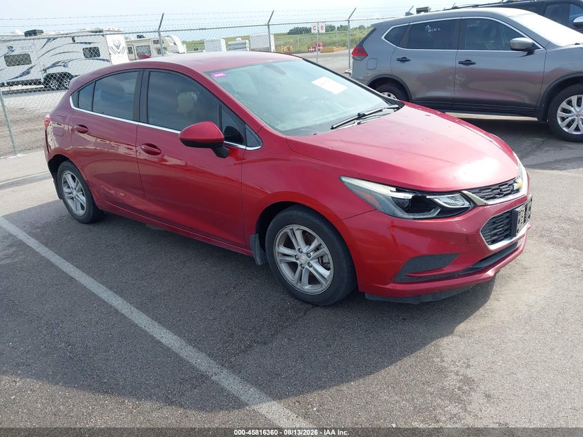 2017 CHEVROLET CRUZE LT AUTO | 3G1BE6SM8HS563209 | UPCARS
