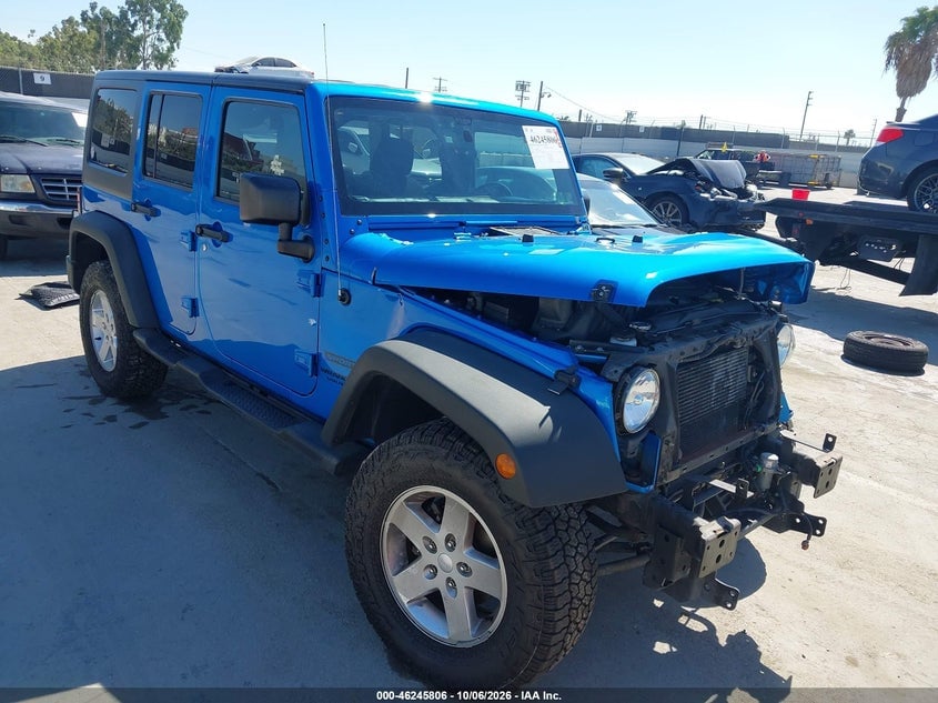 2016 JEEP WRANGLER UNLIMITED SPORT | 1C4BJWDG3GL270798 | UPCARS