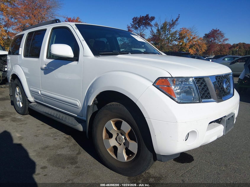 2007 NISSAN PATHFINDER SE | 5N1AR18W27C605179 | UPCARS