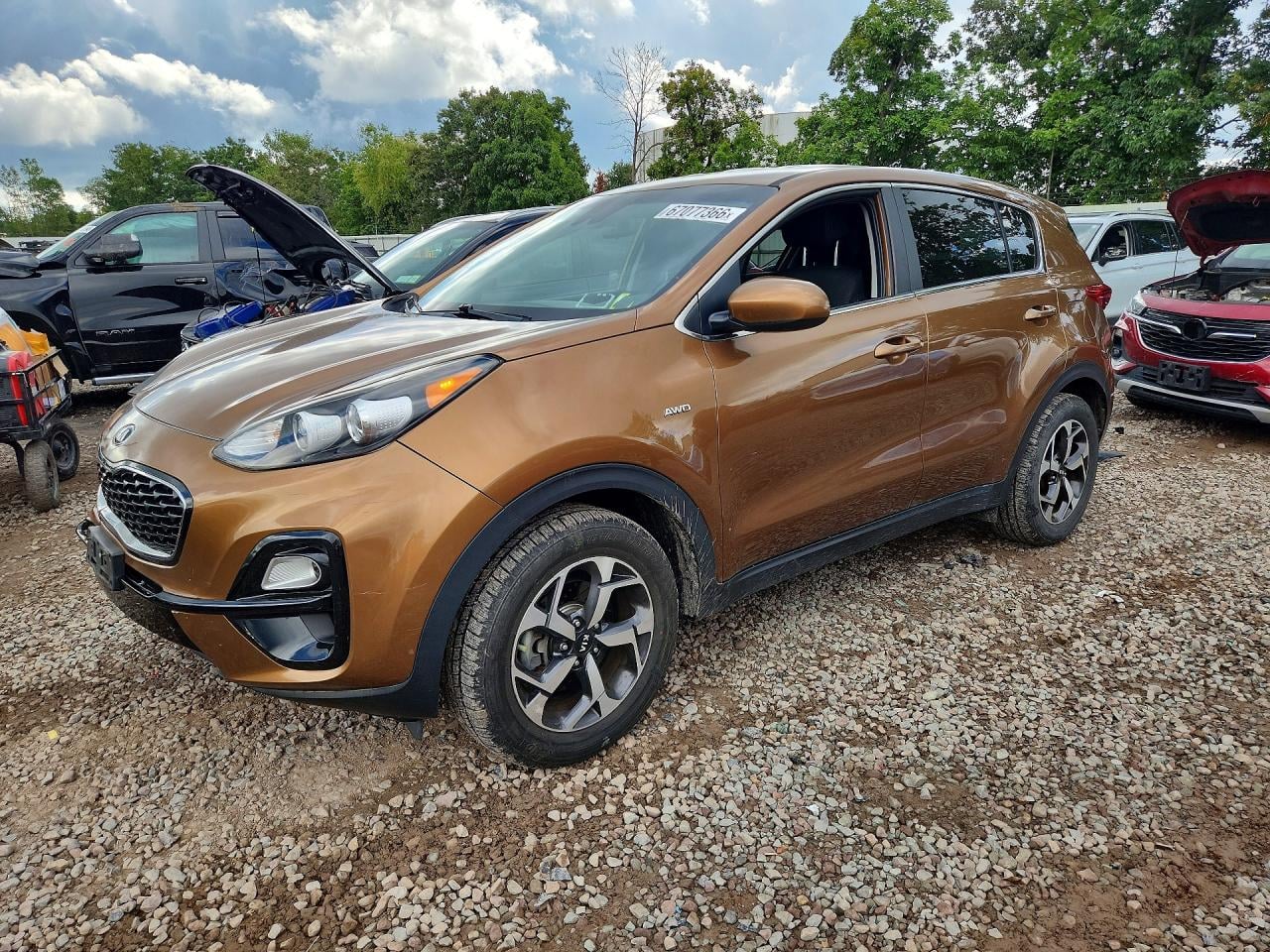 2020 KIA SPORTAGE LX | KNDPMCAC9L7632990 | UPCARS