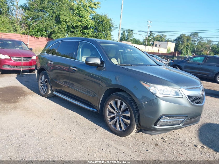 2015 ACURA MDX TECHNOLOGY PACKAGE | 5FRYD4H40FB020618 | UPCARS