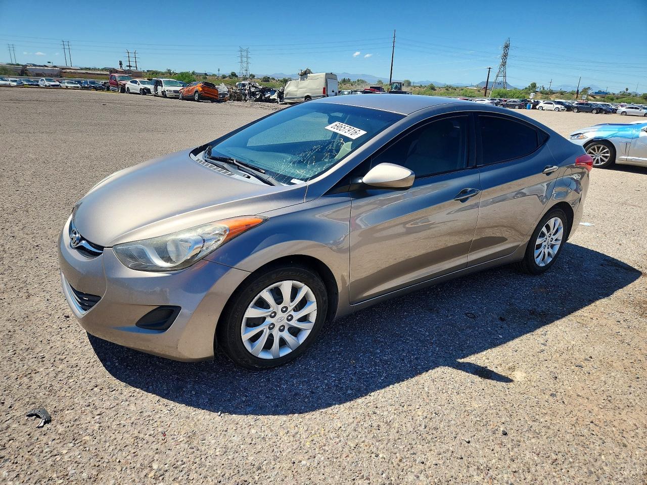 2013 HYUNDAI ELANTRA GLS | 5NPDH4AE2DH191909 | UPCARS