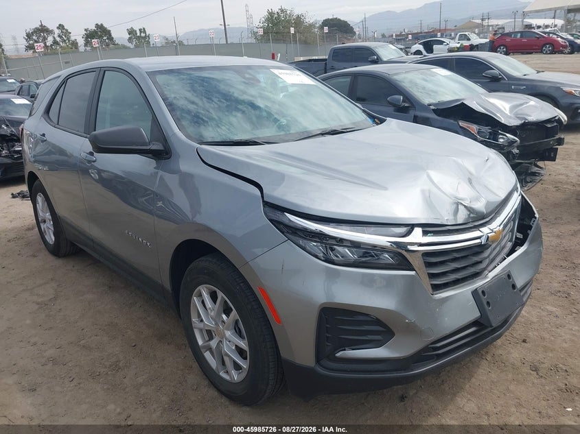 2024 CHEVROLET EQUINOX FWD LS | 3GNAXHEG7RL198832 | UPCARS