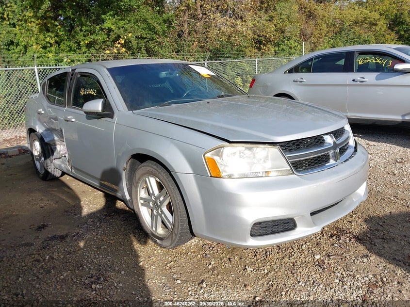 2012 DODGE AVENGER SXT | 1C3CDZCB1CN183326 | UPCARS
