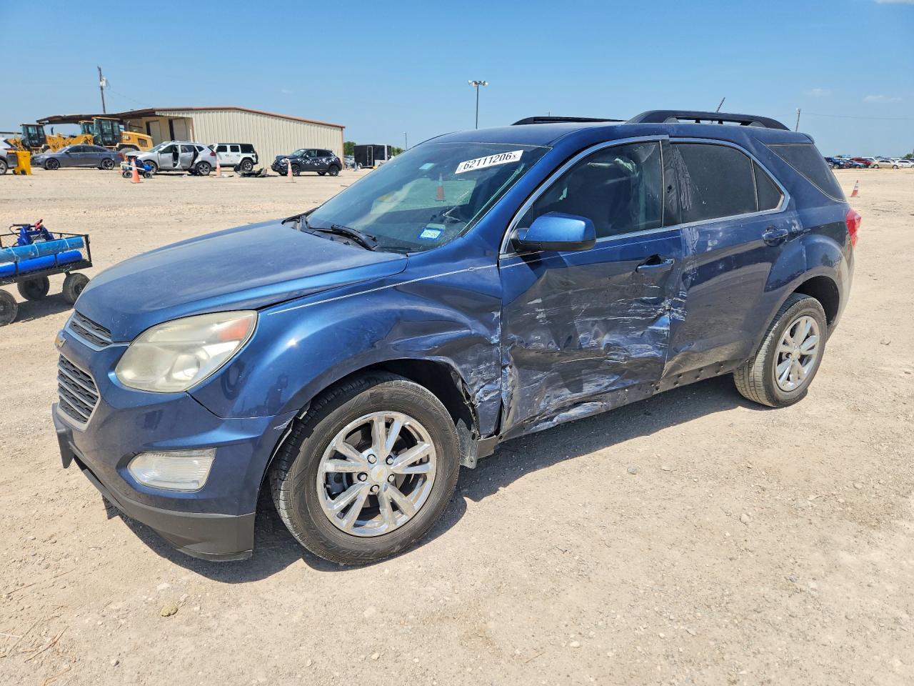 2016 CHEVROLET EQUINOX LT | 2GNALCEK1G6308889 | UPCARS