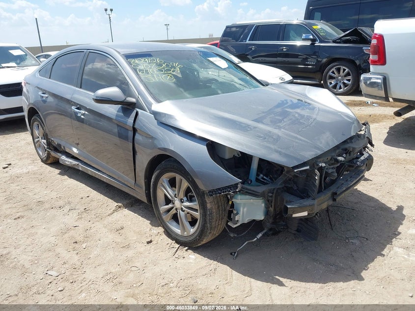 2018 HYUNDAI SONATA SEL | 5NPE34AF4JH640224 | UPCARS
