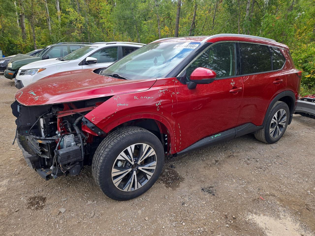 2021 NISSAN ROGUE SV | 5N1AT3BA8MC732797 | UPCARS