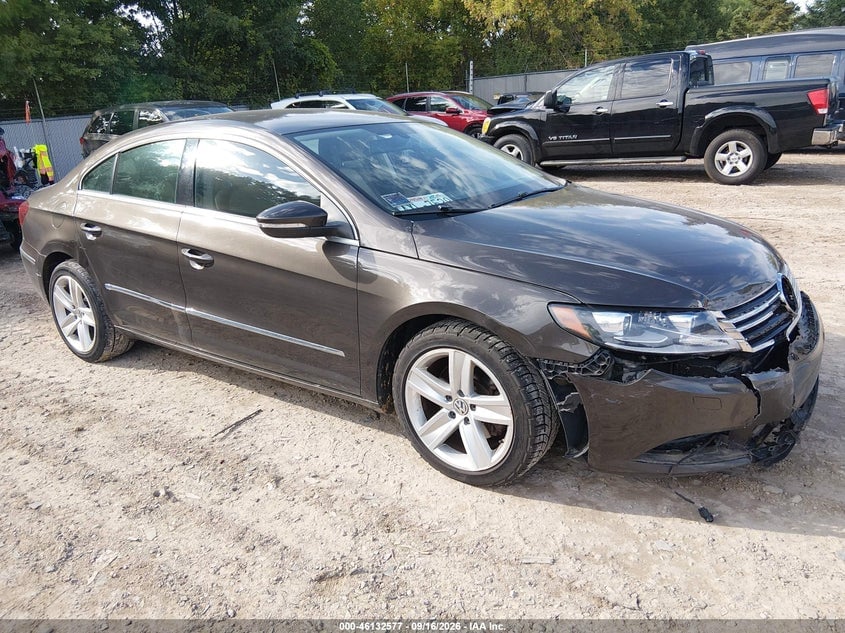 2013 VOLKSWAGEN CC 2.0T SPORT | WVWBP7AN0DE562688 | UPCARS
