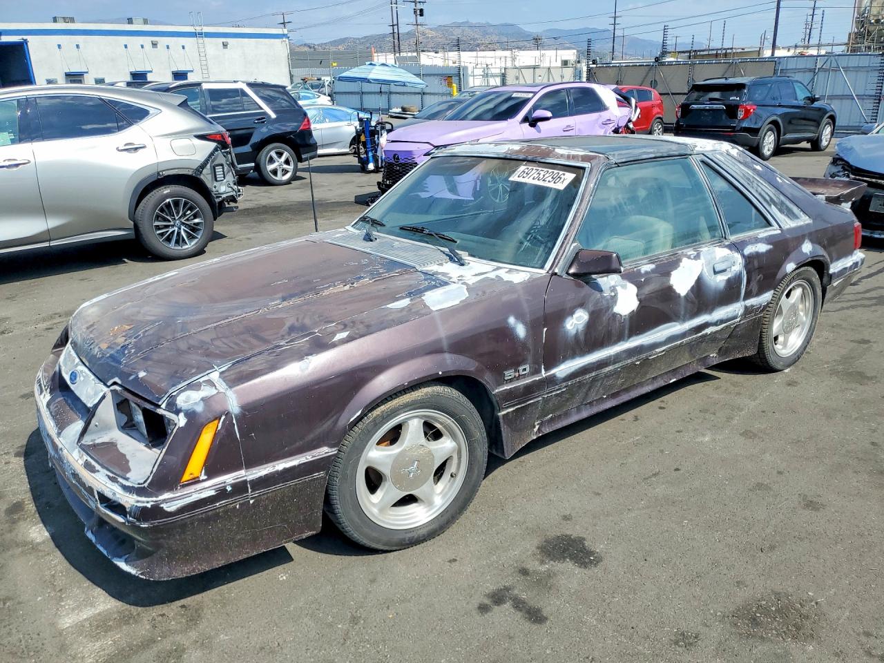 1986 FORD MUSTANG LX | 1FABP28M7GF201852 | UPCARS