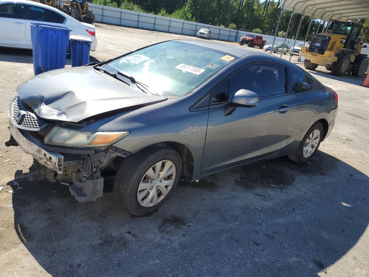 2012 HONDA CIVIC LX | 2HGFG3B52CH561172 | UPCARS