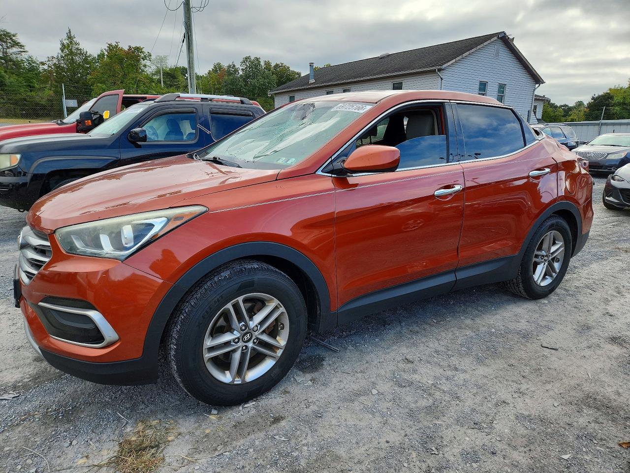 2017 HYUNDAI SANTA FE 2.4L | 5XYZTDLB2HG477330 | UPCARS