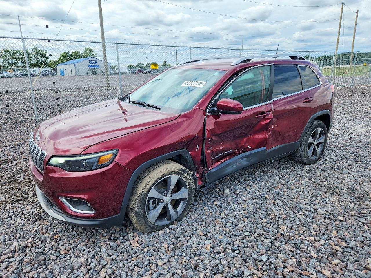 2019 JEEP CHEROKEE LIMITED | 1C4PJLDN2KD128268 | UPCARS