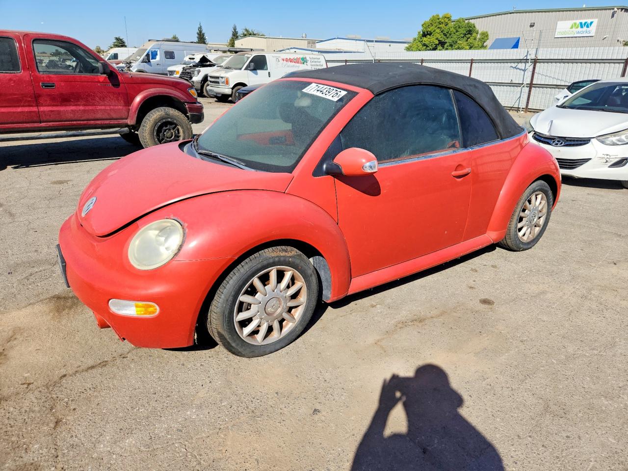 2004 VOLKSWAGEN BEETLE GLS | 3VWCM31Y24M316555 | UPCARS