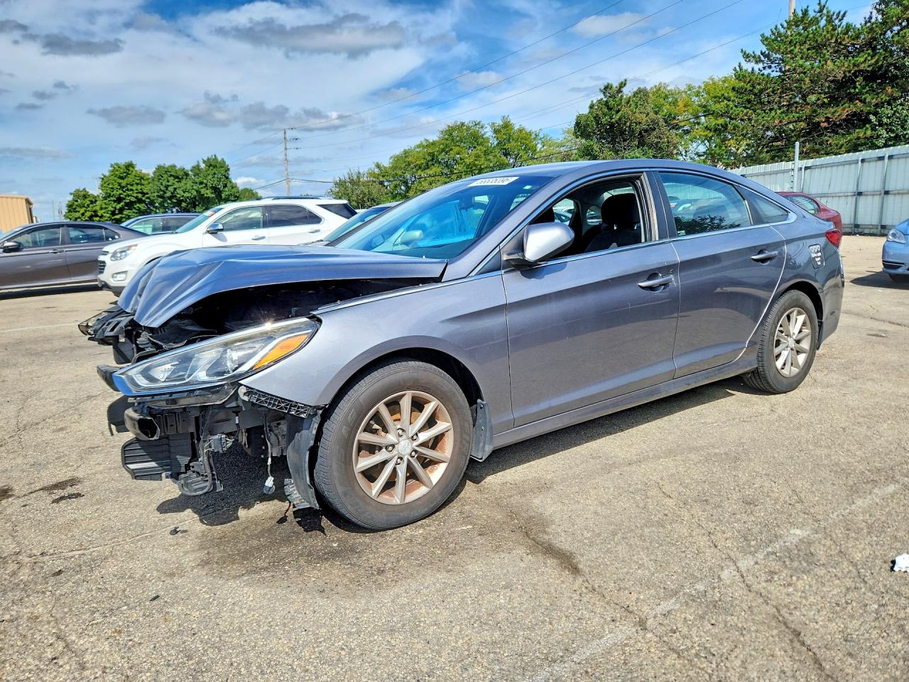2018 HYUNDAI SONATA SE | 5NPE24AF5JH703155 | UPCARS