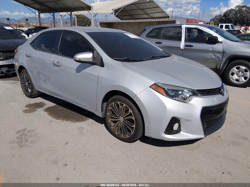 2015 TOYOTA COROLLA S PLUS | 2T1BURHE0FC423225 | UPCARS