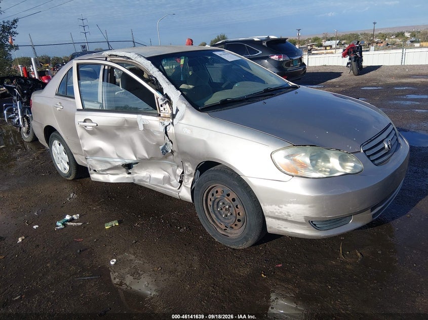 2003 TOYOTA COROLLA CE | 1NXBR32E63Z100721 | UPCARS