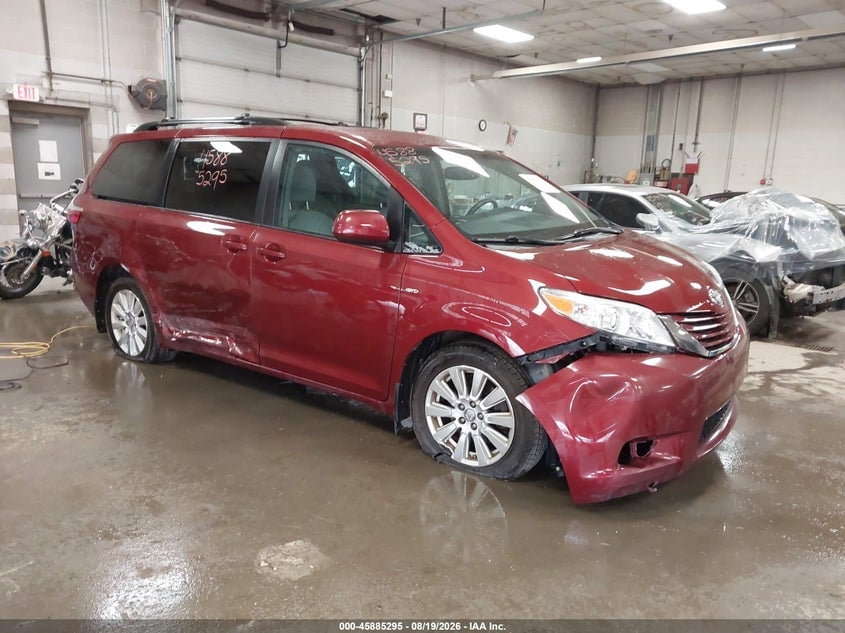 2017 TOYOTA SIENNA LE 7 PASSENGER | 5TDJZ3DC9HS159964 | UPCARS