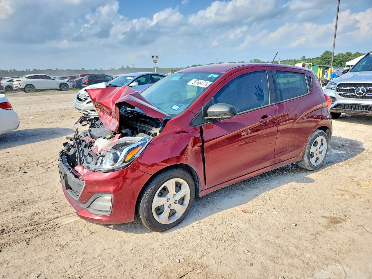 2022 CHEVROLET SPARK LS | KL8CB6SA4NC032951 | UPCARS