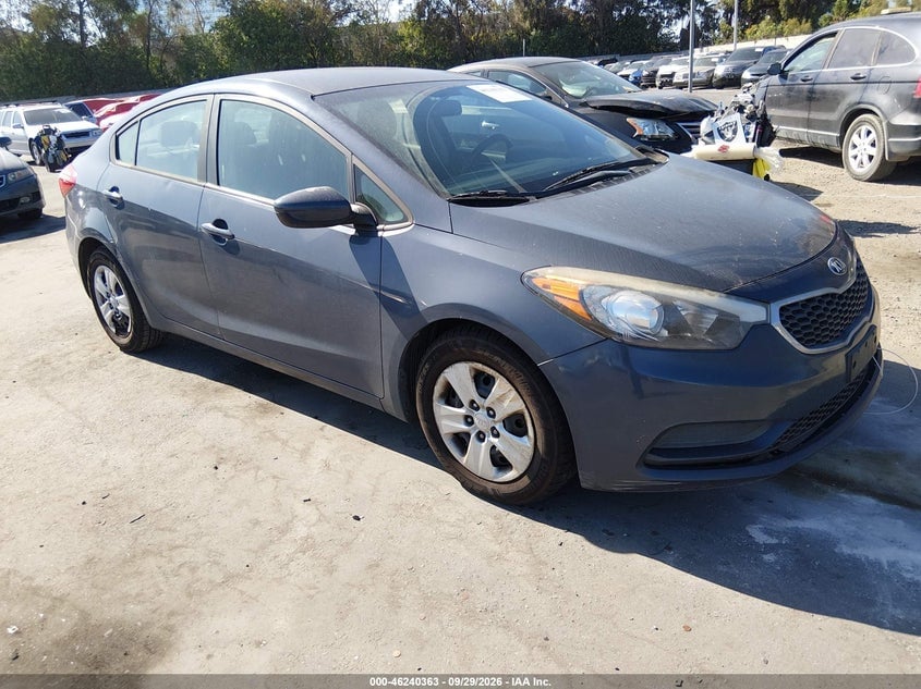 2016 KIA FORTE LX | KNAFK4A65G5559536 | UPCARS